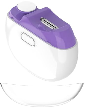 Kixolazr Cortauñas Automático - Cortadora De Uñas Con Iluminación Y 2 Velocidades | Cortador Y Pulidor De Uñas,Para Hombres, Mujeres, Personas Mayores, Aseo, Hogar, Viaje Y Salón De Manicura