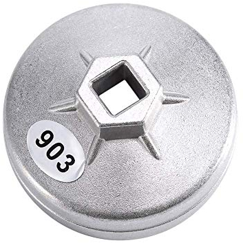 Ejoyous ölfilterschlüssel, 74mm 14 Flöte Aluminiumlegierung 903 Ölfilterschlüssel Werkzeug Ölfilter-Entfernungswerkzeug für oder andere ähnliche Typen Auto