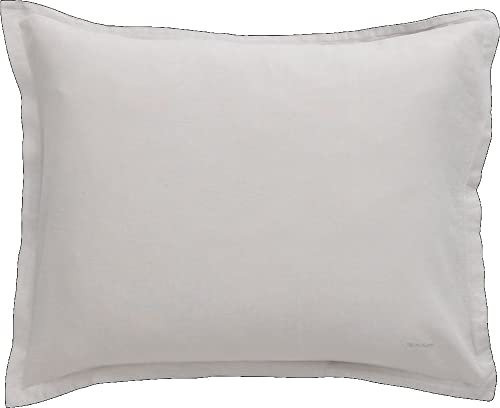 Cotton Linen Pillowcase Light Grey 80X80