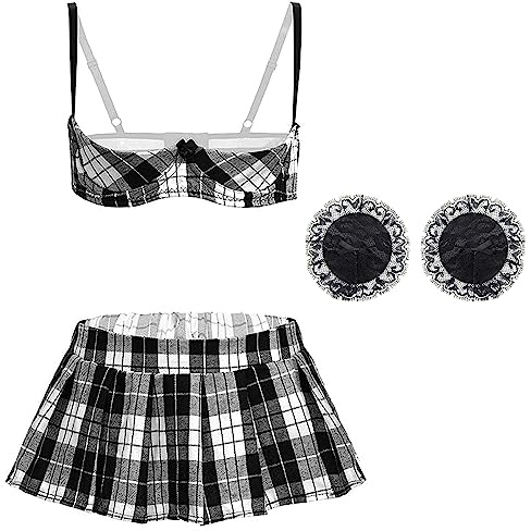 VicSec Set Intimo Mezza Coppa (Style B, Taglia Unica)