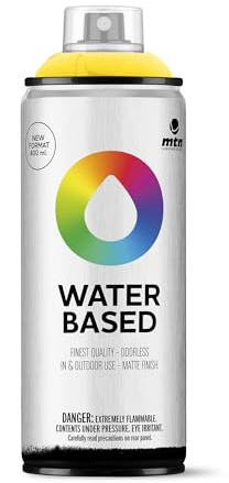 MTN Water Based RV-1021 Amarillo Claro, Spray Base Agua 400ml
