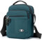 SPAHER Umhängetasche Herren Leicht Geschäft Herrentasche Zum Umhängen Wasserdichte Umhänge Handgelenktasche Schultertasche Männer für IPad die Outdoor-Täglichen Gebrauch Blau