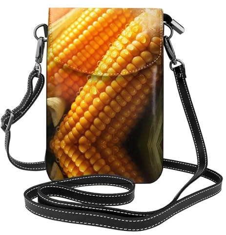 QAZWZML Cartera cruzada pequeña para teléfono con tapa abatible, perfecta para ir de compras, viajes y uso diario.