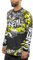 O'NEAL | Motocross-Shirt langarm | MX MTB Mountainbike | Passform für Maximale Bewegungsfreiheit, Eingenähter Ellbogenschutz | Element Jersey Attack | Erwachsene | Schwarz Neon-Gelb | Größe XXL