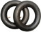 2 Pcs 3.50-8 Wheelbarrow Inner Tubes with TR-87 Bent Valve Inflatable inner tube Replacement for Hand Trucks Carts Trolley and More Black