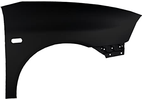 Gal Industrial Kotflügel kompatibel für Seat Ibiza Cordoba (6L - III 3. Generation) LC9Z Rechts Schwarz Vorderseite lackiert