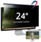 EliWhale Removable Hanging Computer Privacy Screen Filter, 24 Inch 16:9 HD Anti-blue light & Anti-glare Widescreen Monitor Screen Privacy Screen Protector, Width x Height is 21.5x 13(547mm x 331mm)