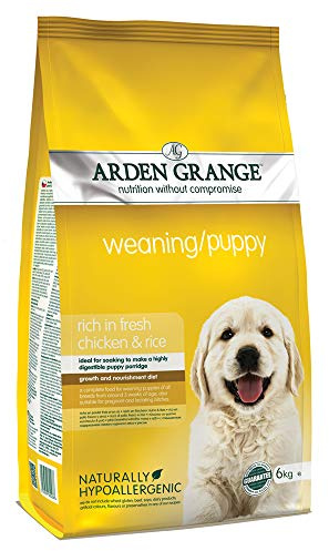 Arden Grange Weaning Puppy Dry Dog Food, Chicken, 6 Kg