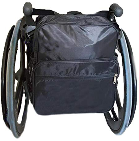 YAOBAO Rollstuhltasche, Rollstuhltaschen für die Armlehne mit leichtem und wasserdichtem Gepäckträger, zum Anhängen am Rücken, für die meisten Roller, Wanderer, Rollatoren