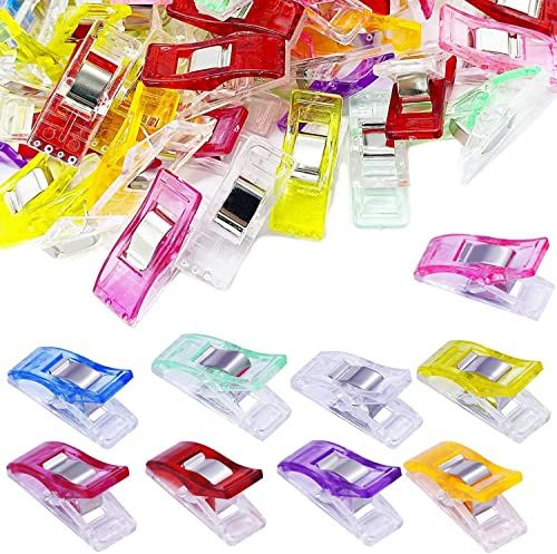 LIDOUK Sewing Clips for Fabric and Quilting 30 PCS,Embroidery Clips of Sewing Products for Sewing Supplies and Accessories