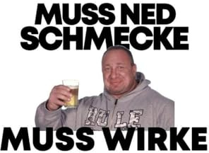 Markus Rühl Trainingstagebuch: MUSS NET SCHMECKE MUSS WIRKE