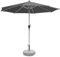 RANSENERS Premium Sonnenschirm Marktschirm Ø 300cm (mit/ohne Schirmständer) - Kippbarer Gartenschirm mit Vollaluminiumrahmen und 8 Rippen - mit UV50+ Schutz