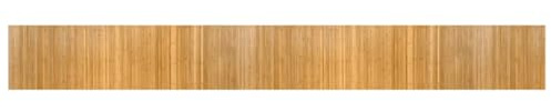 vidaXL Matta rektangulär natur 60x500 cm bambu, områdesmatta, vardagsrumsmatta, rektangulär matta, golvmatta, sovrumsmatta, bambumatta, modern matta