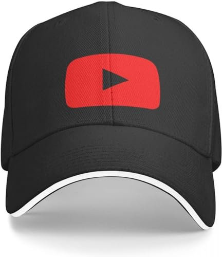 TeysHa Baseballkappe Snapback Sonnenhut YouTube-Baseballkappe für Männer und Frauen Pelzmütze Männer und Frauen