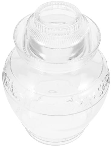 HOLIDYOYO Tarro De Pepinillos Transparente Para Fermentación De Cocina Tarro De Fermentación Multiusos Para Encurtir Verduras Para Hacer Kimchi