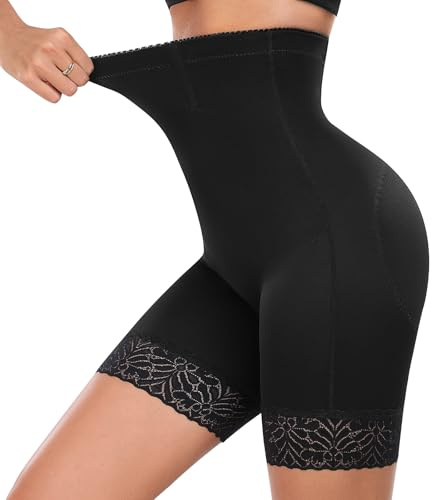 TOMEEK Braga Faja Reductora Mujer Moldeadoras Cintura Alta Control Mujer Braguitas Invisible Sin Costuras Shapewear Faja Pantalón Adelgazante Barriga Vientre