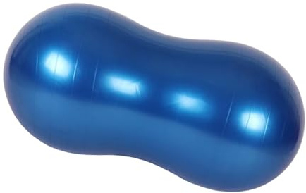 Aymzbd Palla da, Esercizi per Bambini E Adulti, Giocattolo Sensoriale, Allenamento, Pilates, Palestra Domestica Ispessita con Pompa Ad, Sedile di E, Blu