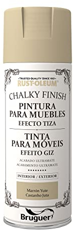 Rust-Oleum Bruguer Chalky Finish pintura para muebles en spray Marrón 400 ml