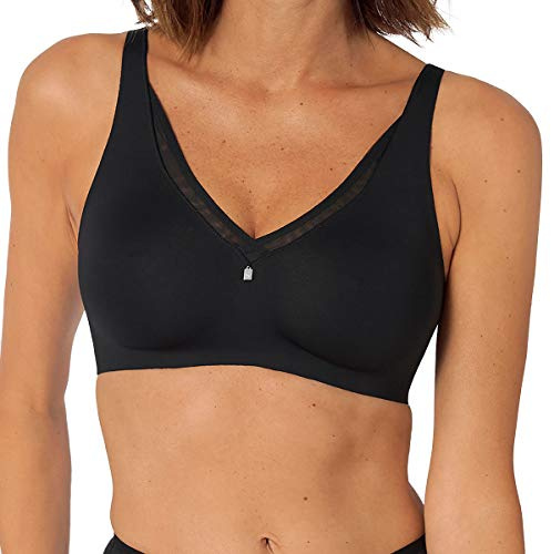 Triumph Damen Minimizer-BH True Shape Sensation N01, ohne Bügel, ohne Polsterung, Verstellbare Träger, 90D, Schwarz