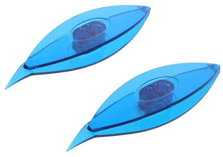 GALPADA 2 pièces Navette DIY Légère et Confortable pour Dentelle Outil de Tissage Simple et Pratique Kit pour Débutants et Amateurs de Couture