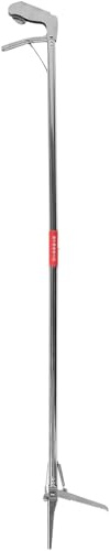 Beaupretty Pince à Serpent Pliable en Acier Inoxydable Argenté Design Flexible et Antidérapant pour Capture Sécurisée en Extérieur