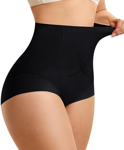 Nebility Women Tummy Control Knickers High Waist Shapewear Body Shaper Pants Comfortable Slimming Underwear Shaping Briefs