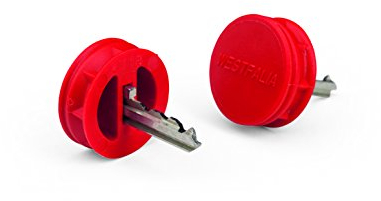 Westfalia 942001513296 Ersatzschlüssel Nummer 96 für die abnehmbare Anhängerkupplung (VPE: 2 Stück)