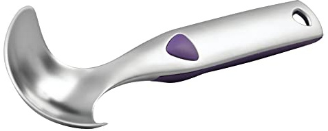 Wilton Heavy-Duty Ice Cream Scoop With Non-Slip Grip, Ice Cream Bar Supplies, Ice Cream Scoops Best Rated Ice Cream Sundae Bar Supplies (Silver)