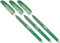Pilot Tintenroller Frixion, radierbar (3 Stifte, grün)