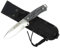 J&V Cuchillo CHACAL MAKRO de Supervivencia Bushcraft Caza Pesca Campo Monte Outdoor - Acero Inoxidble 1.4116 - Mikarta - Fabricado en España
