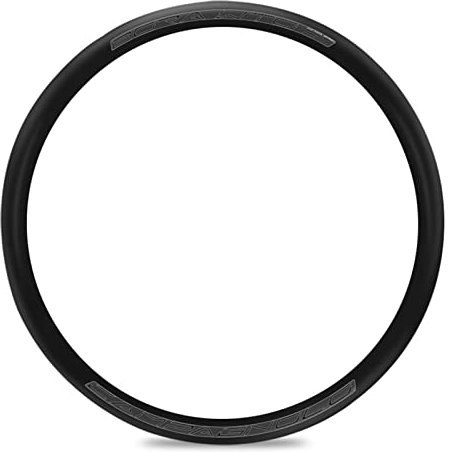 BUSEB Aufkleber for Fahrradräder BO-RA W-T-O 33 DISC Rennrad-Laufradsatz-Aufkleber CP-Laufradsatz-Nabenaufkleber Kohlefaser-Messerring-Aufkleber (Color : Black)