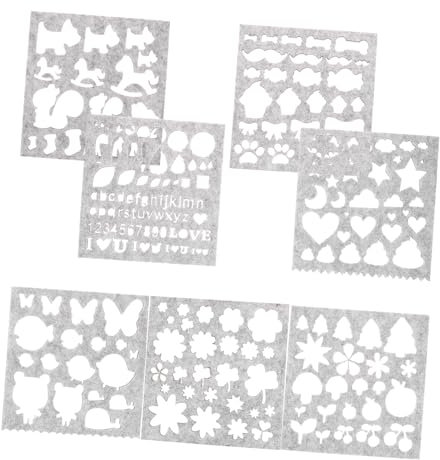 VILLFUL Plantilla De Fieltro De Lana Moldes Para Fieltrar Kit Diy De Manualidades