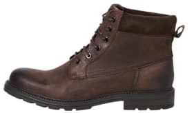 JACK & JONES Men's Jfwcranfield Leather Boot Sn, Brown Stone, 6.5 UK