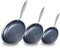 THE COOK'S COMPANY Non-Stick Frying Pan Set - 8-Inch, 9.5-Inch, 11-Inch Skillets with Premium Nonstick Coating for Easy Cleanup and Versatile Cooking