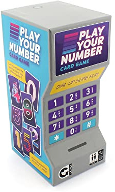 Ginger Fox Play Your Number Family Trivia Card Game Games | A Fun Trivia Game With A Unique Twist | 2+ Players | Ages 12+ Years | 20-30 Minutes Gameplay