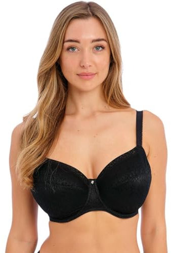 Fantasie Envisage Full Cup Side Support Bra Black Black 34F