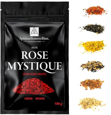 Naturlig kamferrökelse från Kina i 100 % naturlig ren korn 100 g - autentisk harts för rökning, skydd, intuition, mediumskap och harmoni