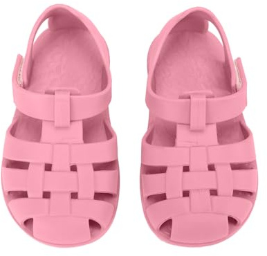 Monnëka Sandales de Plage pour Bébé avec Velcro Légères Enfants | Sandales aquatiques bébé avec fermeture velcro. Flexibles, légères et à séchage très rapide. Pour plage et piscine en été.