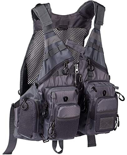 GYHH Gilet Da Pesca,gilet Di Raffreddamento Leggero Casual Da Uomo, Gilet Multifunzione Da Pesca Avventura,Gilet Tattico Casual Da Direttore Della -tasche (004)
