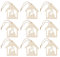 Didiseaon 20pcs Nativity Scenes birth of jesus hanging decor wood nativity scene ornament nativity figurine hanging decor Hanging Pendant Wooden