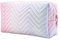 Boobeen Grand Sac de Maquillage à Fermeture éclair, Sac de Toilette de Voyage, Sac de Rangement de Pochette de Maquillage étanche pour Les Femmes et Les Filles, Pliable