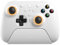 8Bitdo Ultimate 2 Wireless Controller for Windows & Android, Gaming Controller with TMR Joysticks, Switchable Hall Effect/Tactile Triggers, Motion Control, RGB Fire Ring, 8Speed Wireless Tech, White