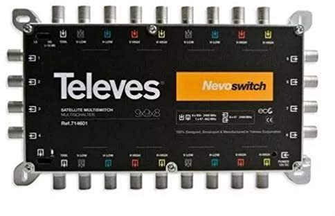 TELEVES NEVOSWITCH 9x9x8F TERMINAL/CASCADA 714601