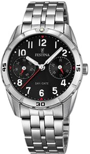 Festina Unisex-Armbanduhr Junior Collection Analog Quarz Edelstahl F16908/3