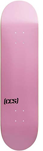 [CCS] Logo Skateboard Deck Pink 19,7 cm