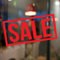 Sale Sticker Verkauf Geschäft Vinyl Aufkleber Fensterbeschriftung Wandkunstzeichen Frontdesign außen …