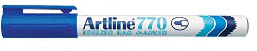 Artline Blue Freezer Bag Permanent Marker Pen