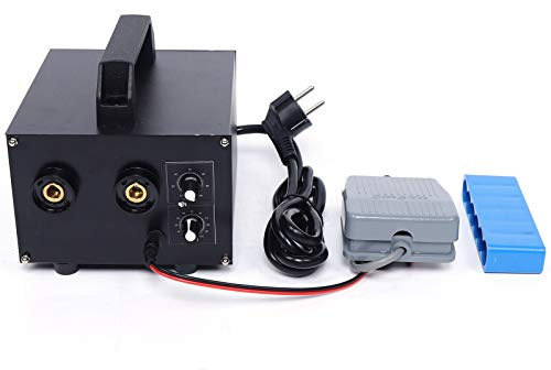 Poste à souder 6700 W - Poste à souder à pédale - Batterie - 220 V - Sortie 1600 A