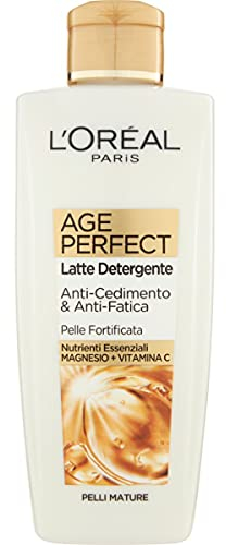 L'Oréal Paris Age Perfect Golden Age Reinigungsmilch, geeignet für reife Haut, 200 ml