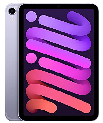 2021 Apple iPad Mini (8.3-pollici, Wi-FI + Cellulare, 64GB) - Viola (Ricondizionato)